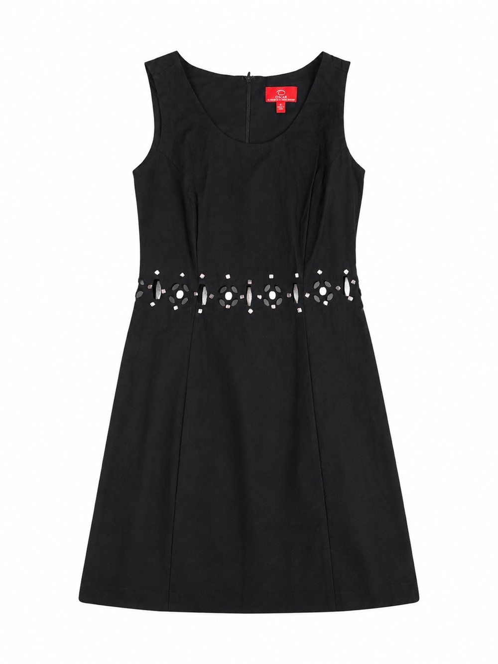 Oscar de la Renta Black Sleeveless Dress Size 4